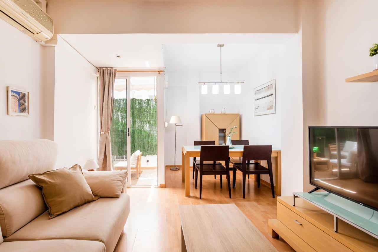 Precioso Piso Moderno: Terraza, A/C, Netflix, Wifi Apartman Valencia Kültér fotó